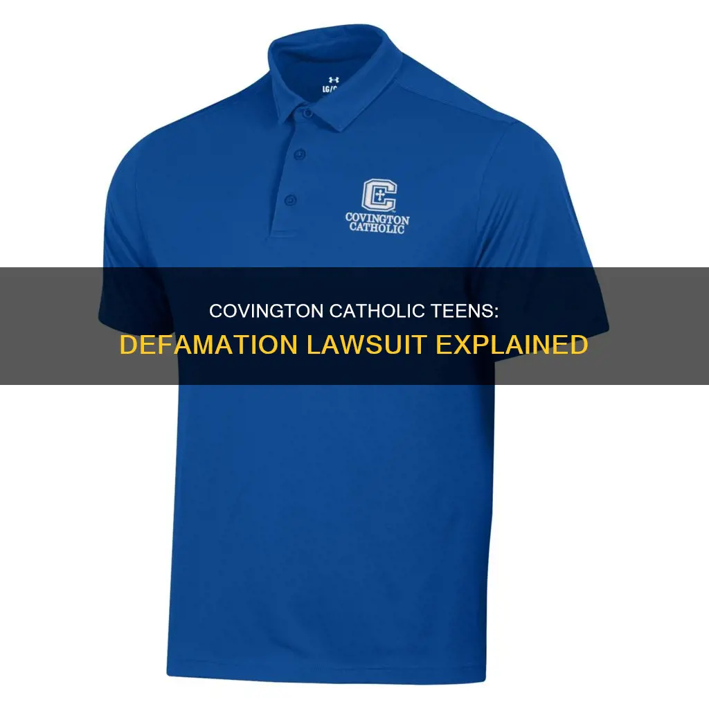 should the 8 covington catholic teens defamation lawsui