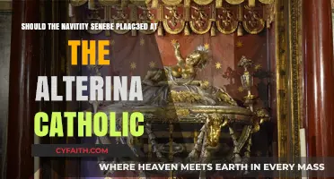 Should the Nativity Scene Be Placed at the Catholic Altar?