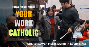 The Pride of Work: A Catholic Perspective
