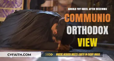 Orthodox Communion Etiquette: Kneeling After Receiving the Eucharist Explained