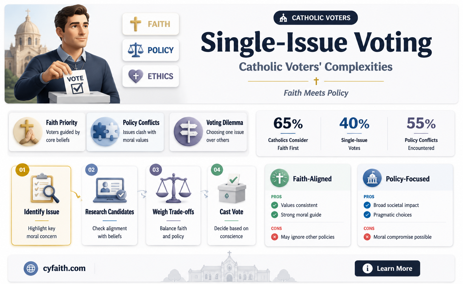 are catholics sing le issue voters