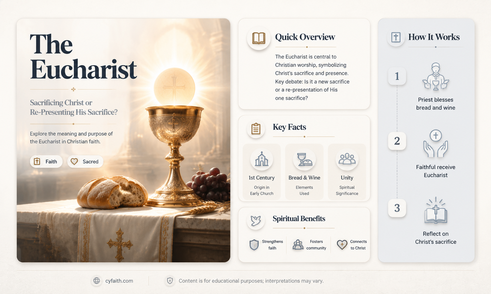 are catholics sacrificing christ each time at the eucharist