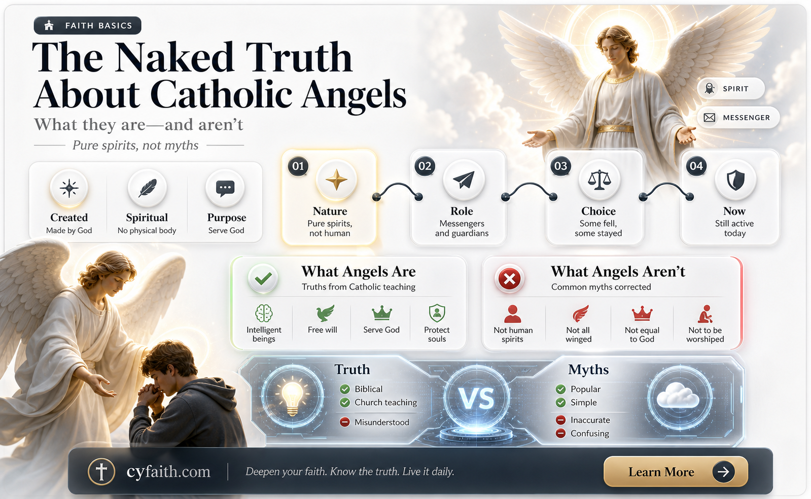 are angels all clothed or nude catholic