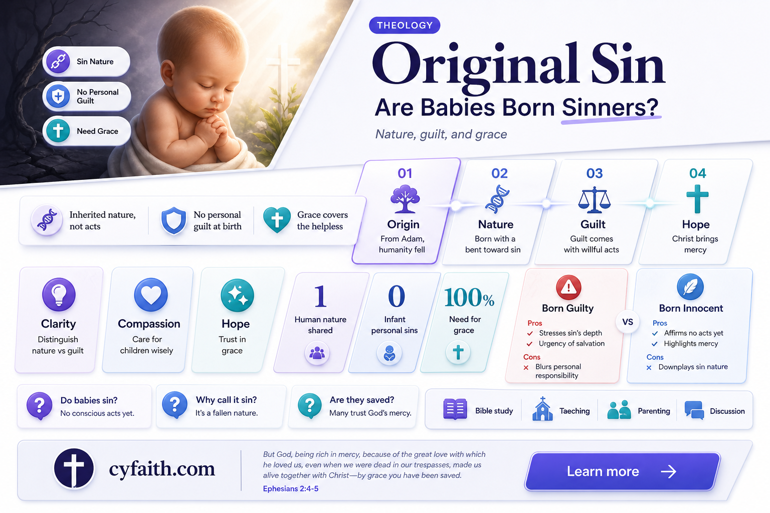 are babies born with sin catholic