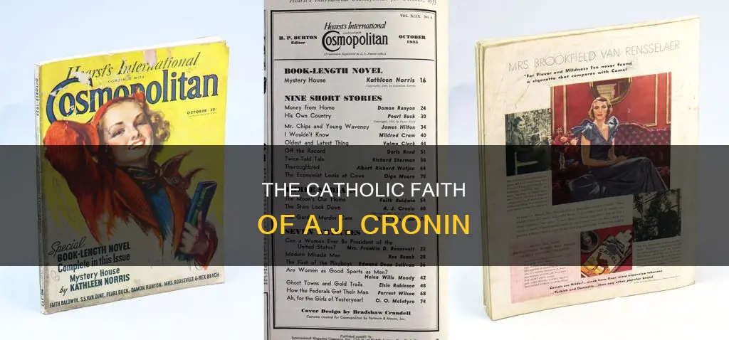 was a j cronin a catholic