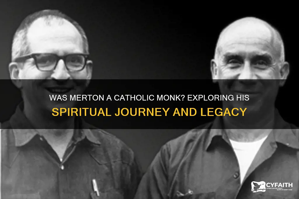 was a merton catholic mok