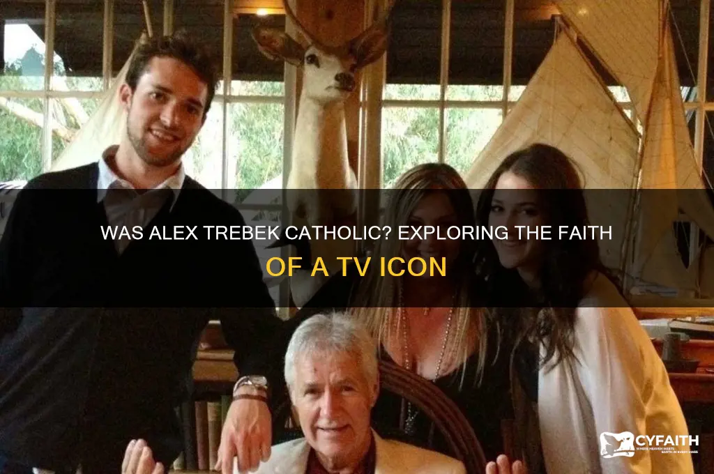 was alex trebec catholic