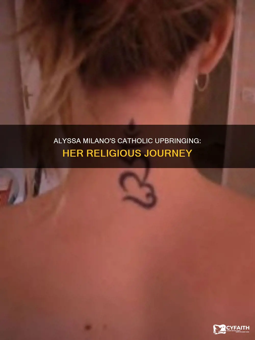 was alyssa milano raised a catholic