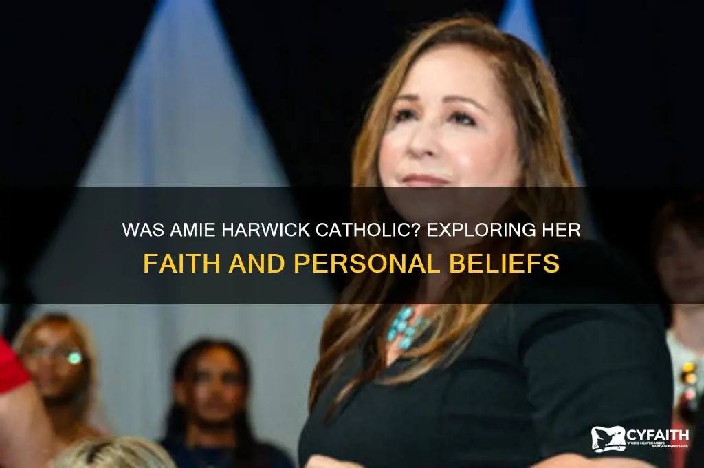 was amie harwick catholic