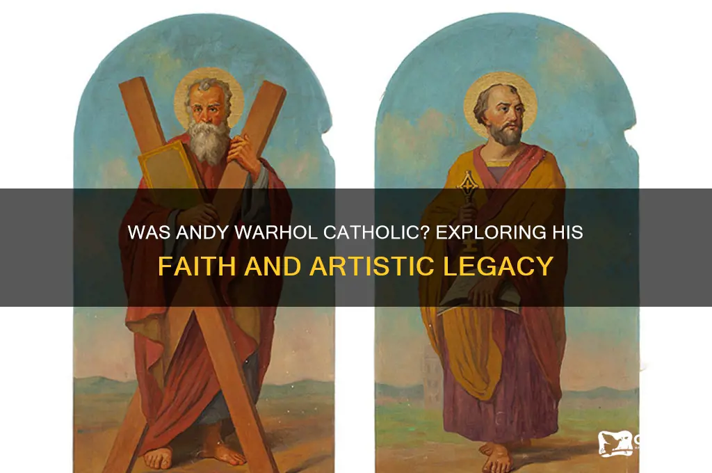 was andy warhol catholic