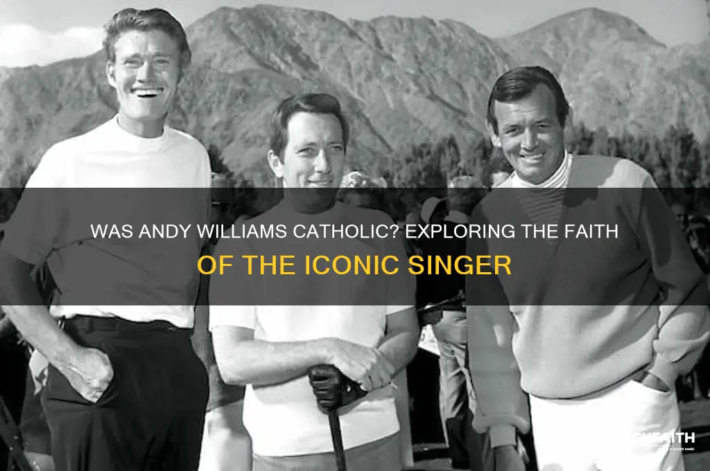 was andy williams catholic