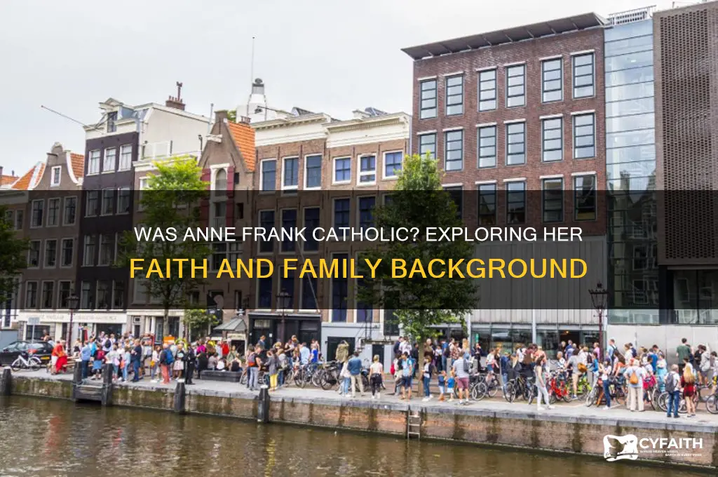 was anne frank catholic