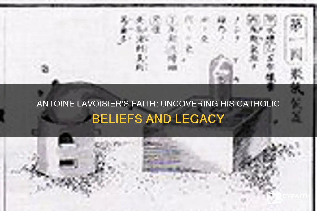 was antoine lavoisier catholic