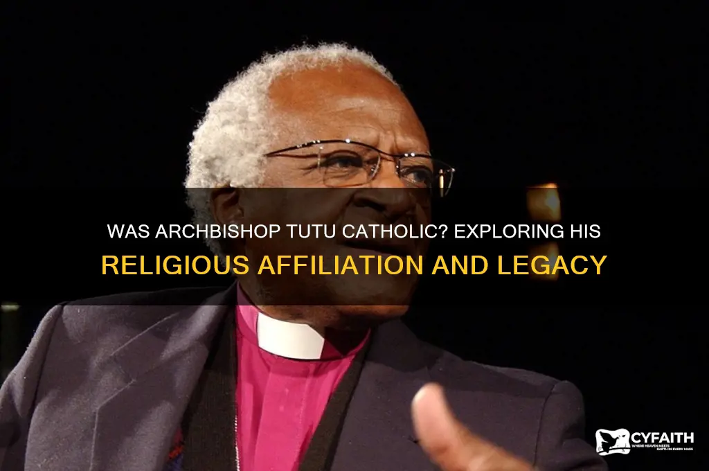 was archbishop tutu a catholic