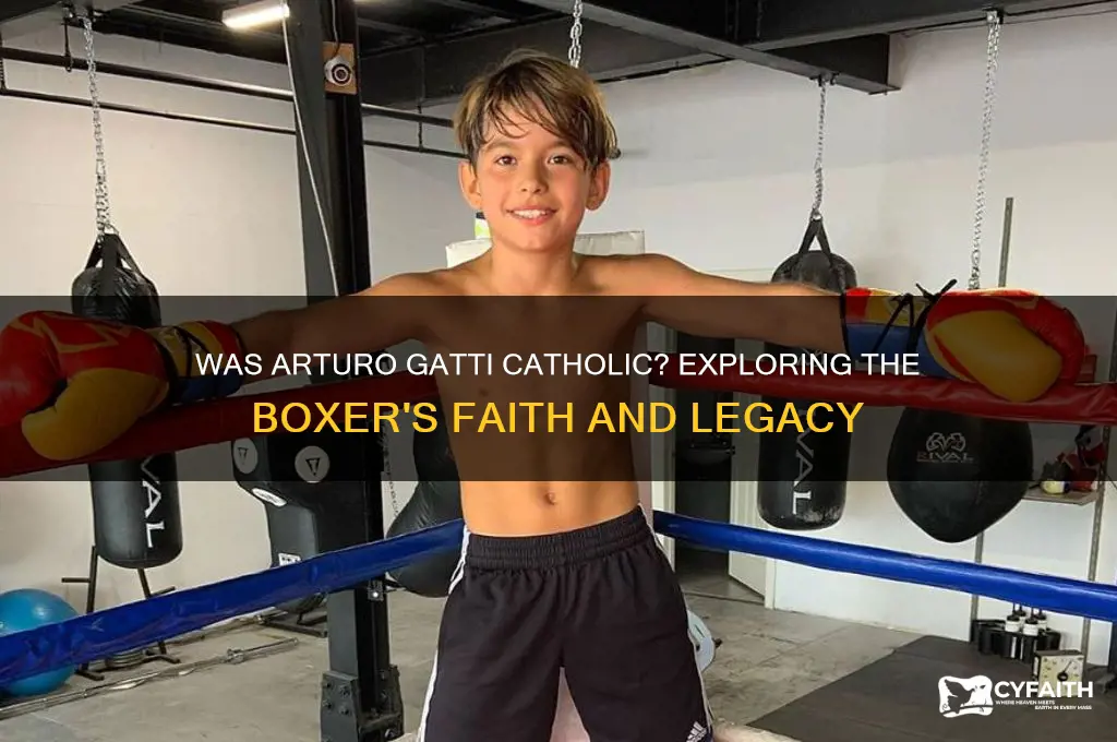 was arturo gatti catholic