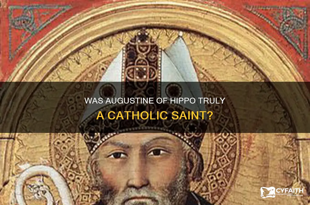 was augustine of hippo catholic