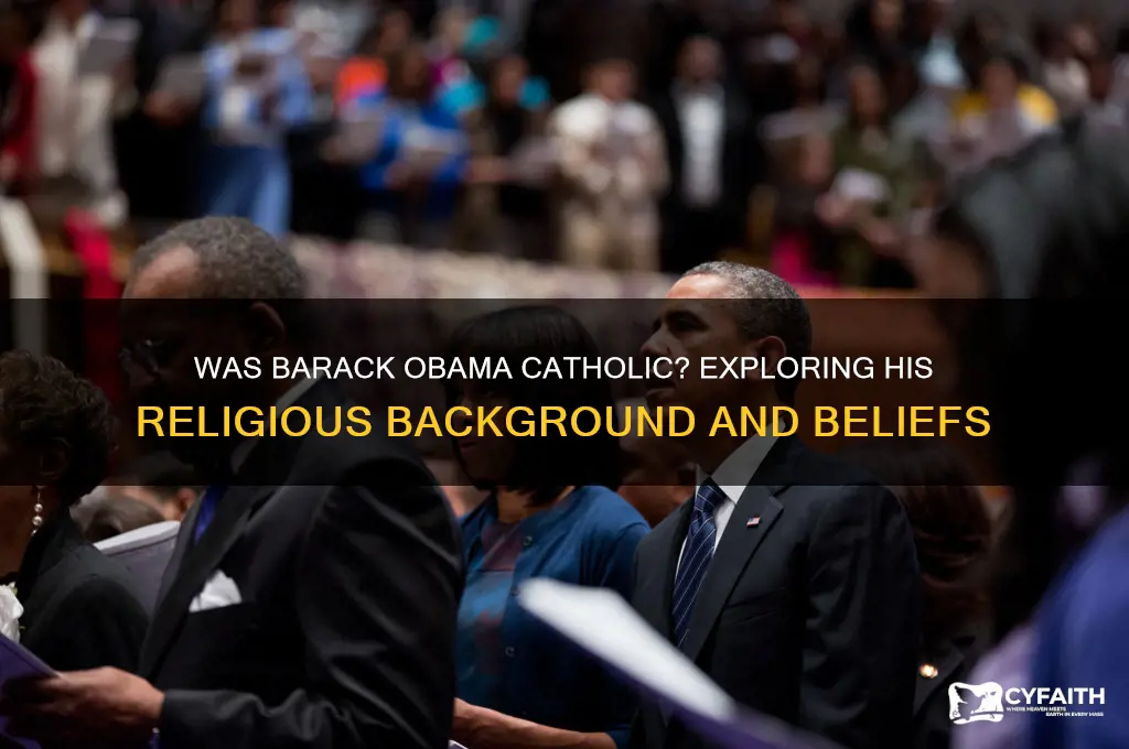was barack obama catholic