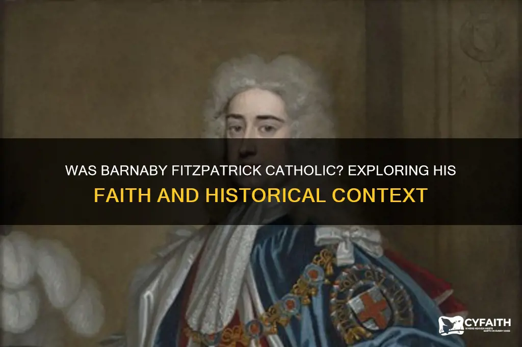was barnaby fitzpatrick catholic