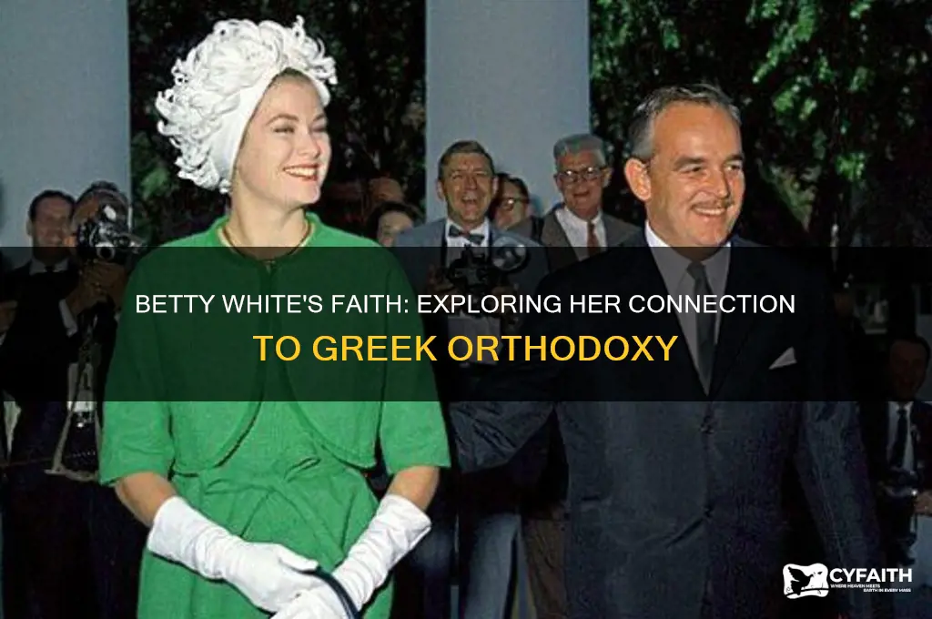 was betty white greek orthodox