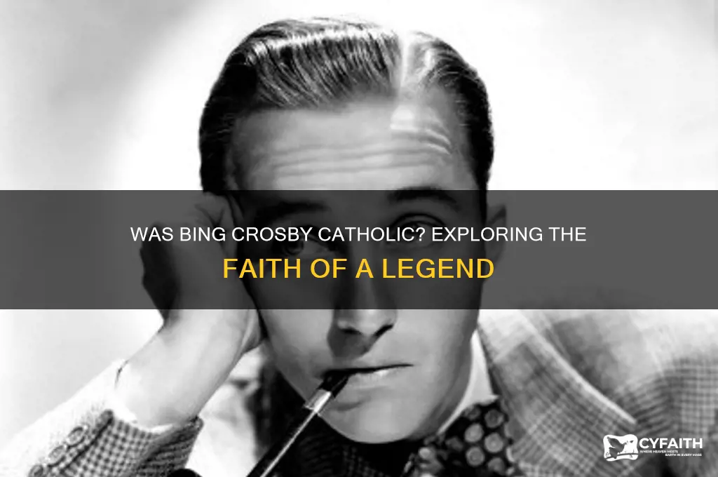 was bing crsby catholic