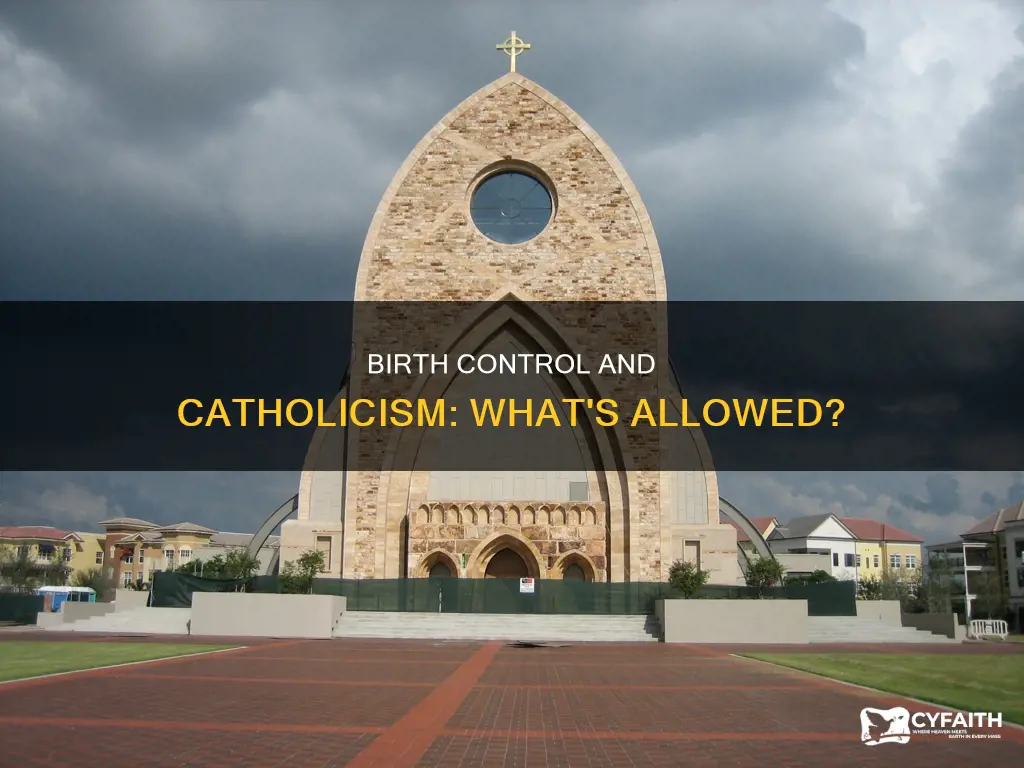 was birth control allowed in the catholic ch