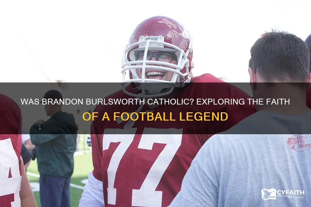 was brandon burlsworth catholic