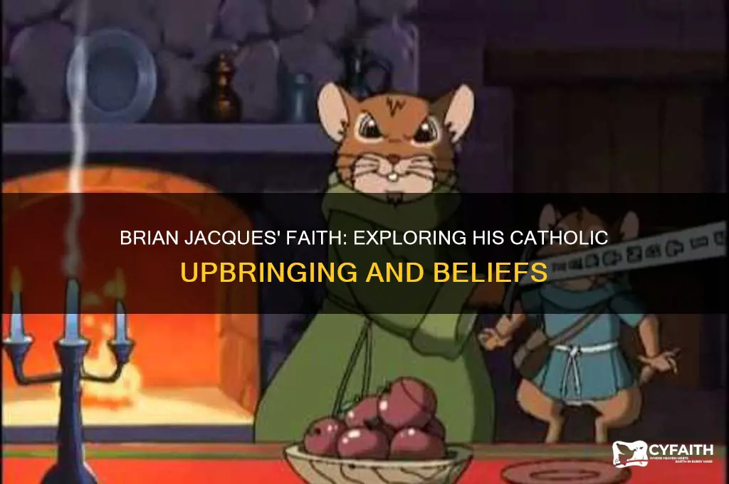 was brian jacques catholic