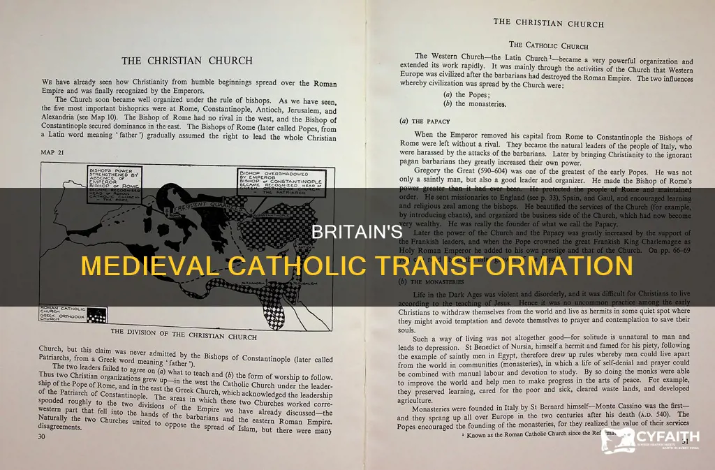 was britain catholic in medieval europe