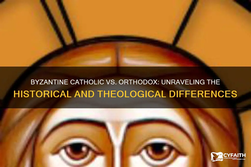 was byzantine catholic or orthodox