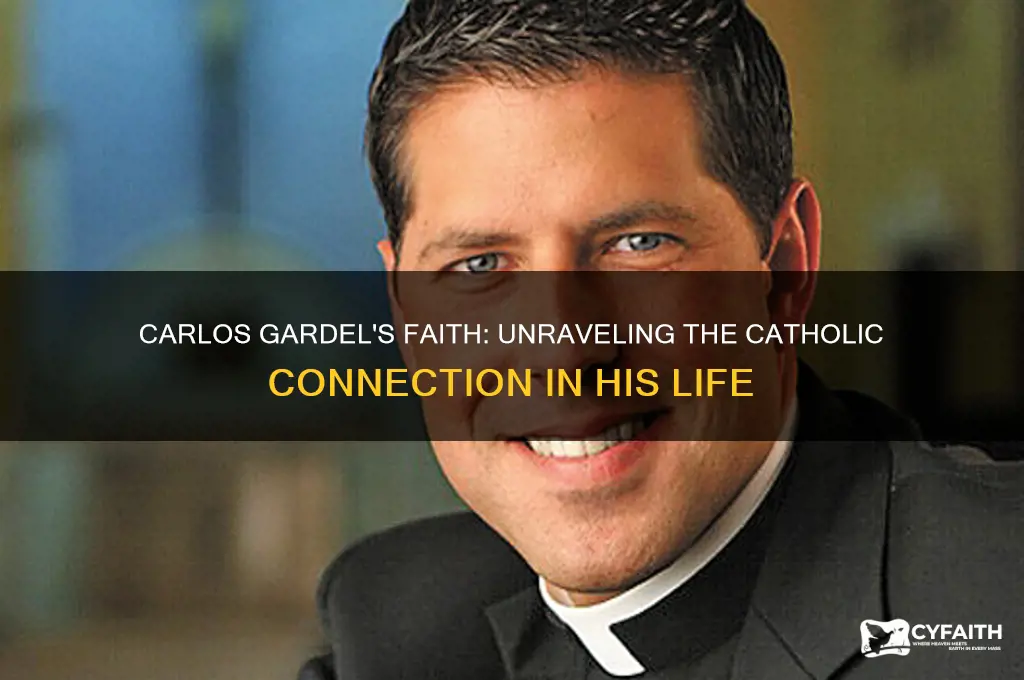 was carlos gardel catholic