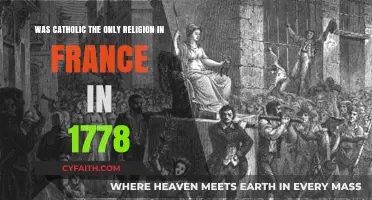 France's Religious Landscape in 1778: Beyond Catholicism's Dominance