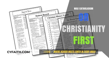 Christianity's Origins: Which Came First, Catholicism or Christianity?