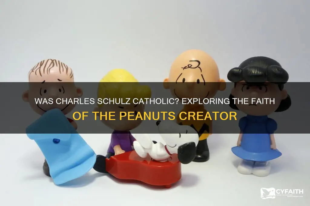 was charles schulz catholic