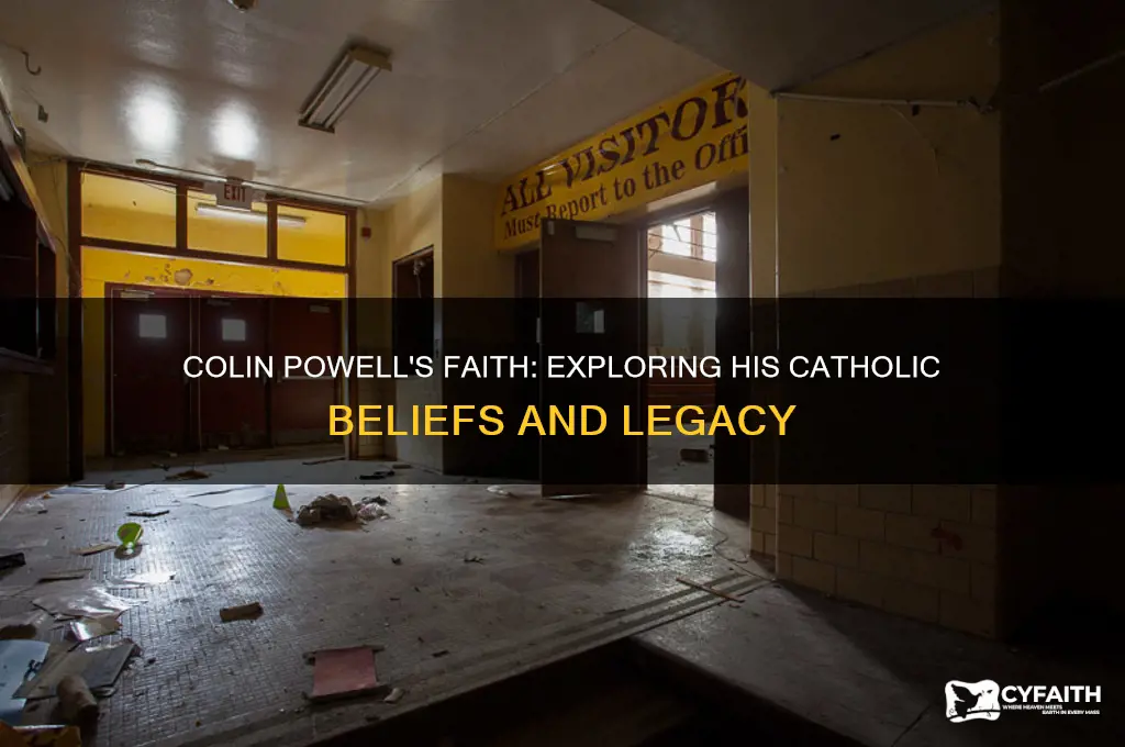 was colin powell a catholic