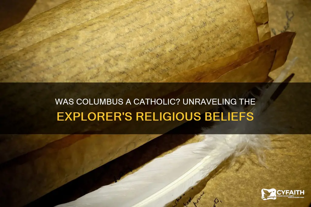 was columbus a catholic