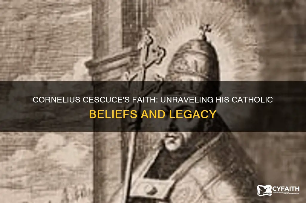 was cornelius cescuce catholic