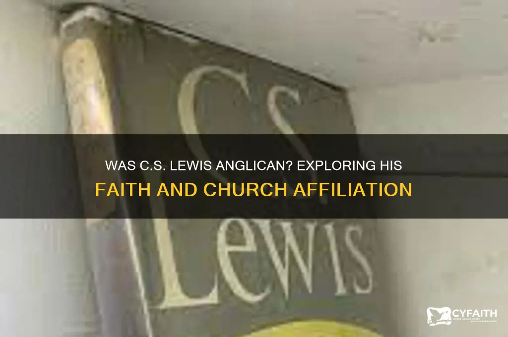 was cs lewis anglican
