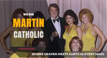 Dean Martin's Faith: Exploring His Catholic Upbringing and Beliefs