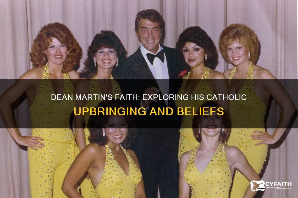 was dean martin catholic