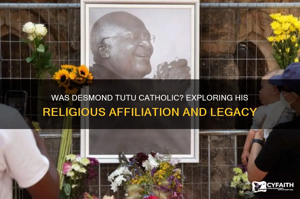 was desmond tutu a catholic