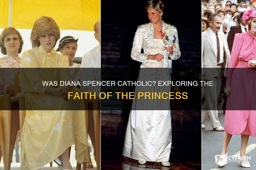 was diana spencer catholic
