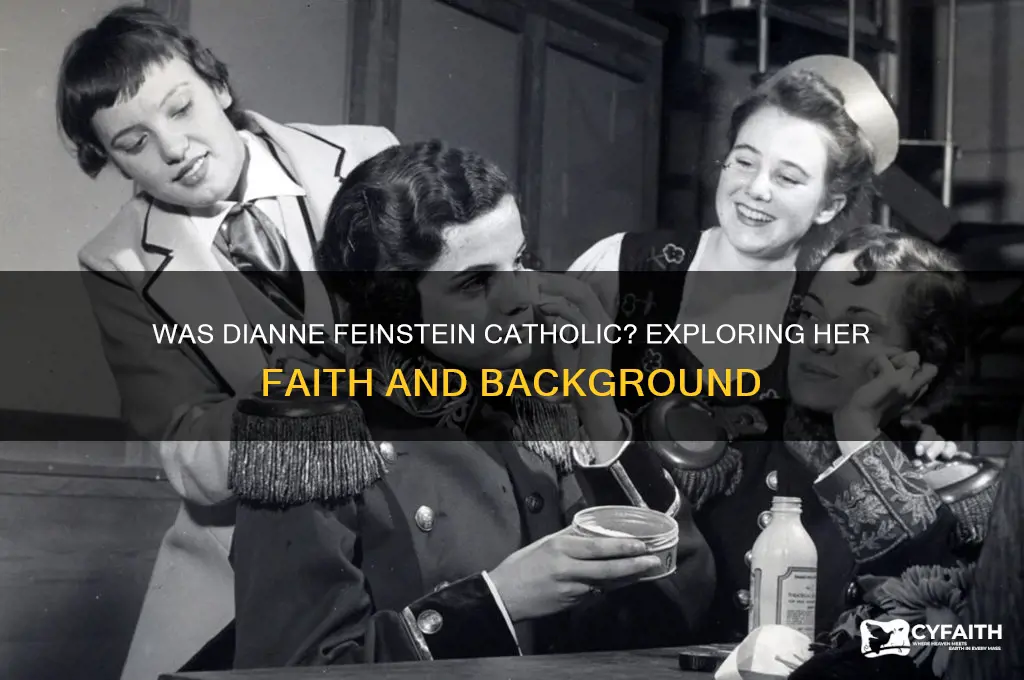 was dianne feinstein catholic