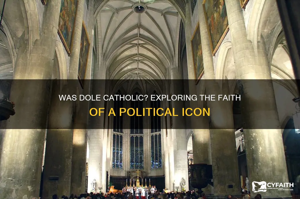was dole catholic
