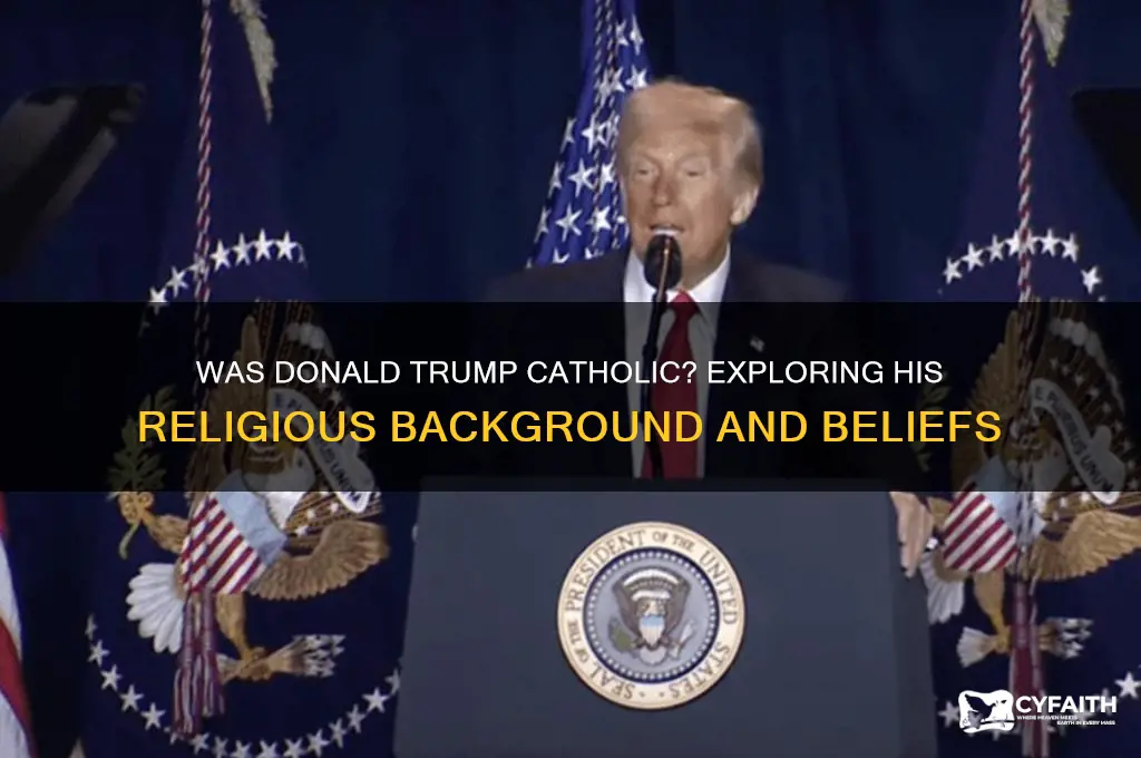 was donald trump catholic