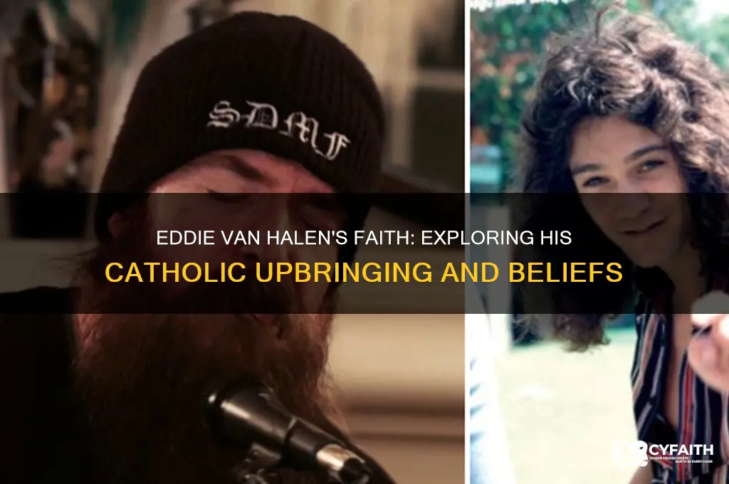 was eddie van halen catholic