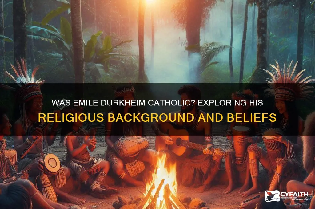 was emile durkheim catholic
