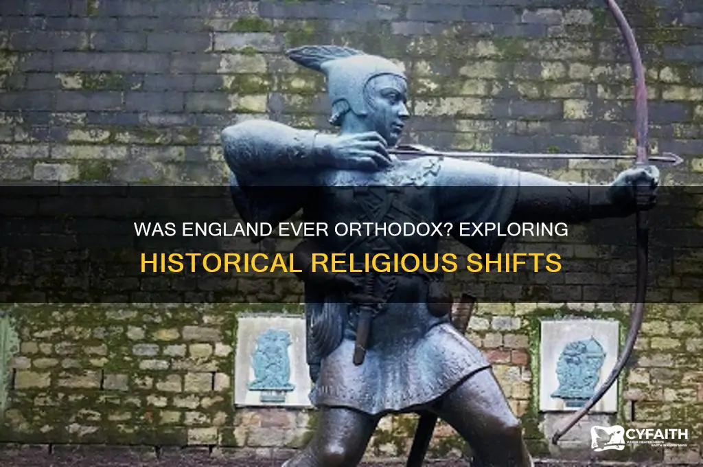 was england ever orthodox