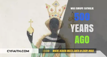 The Catholic Church's Dominance in Europe 500 Years Ago