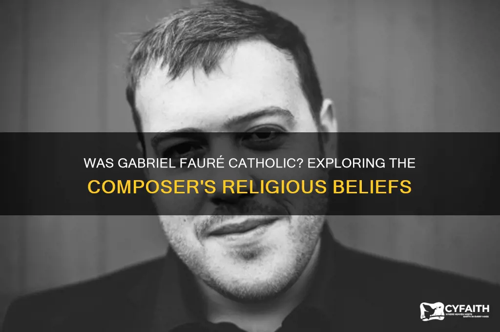 was faure catholic