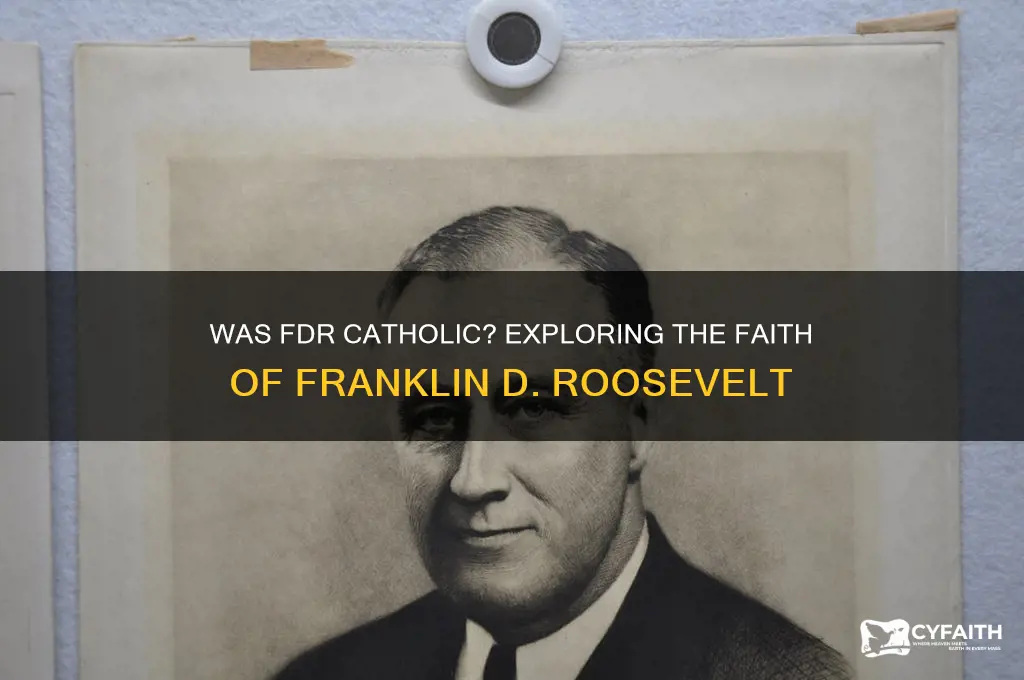 was fdr catholic
